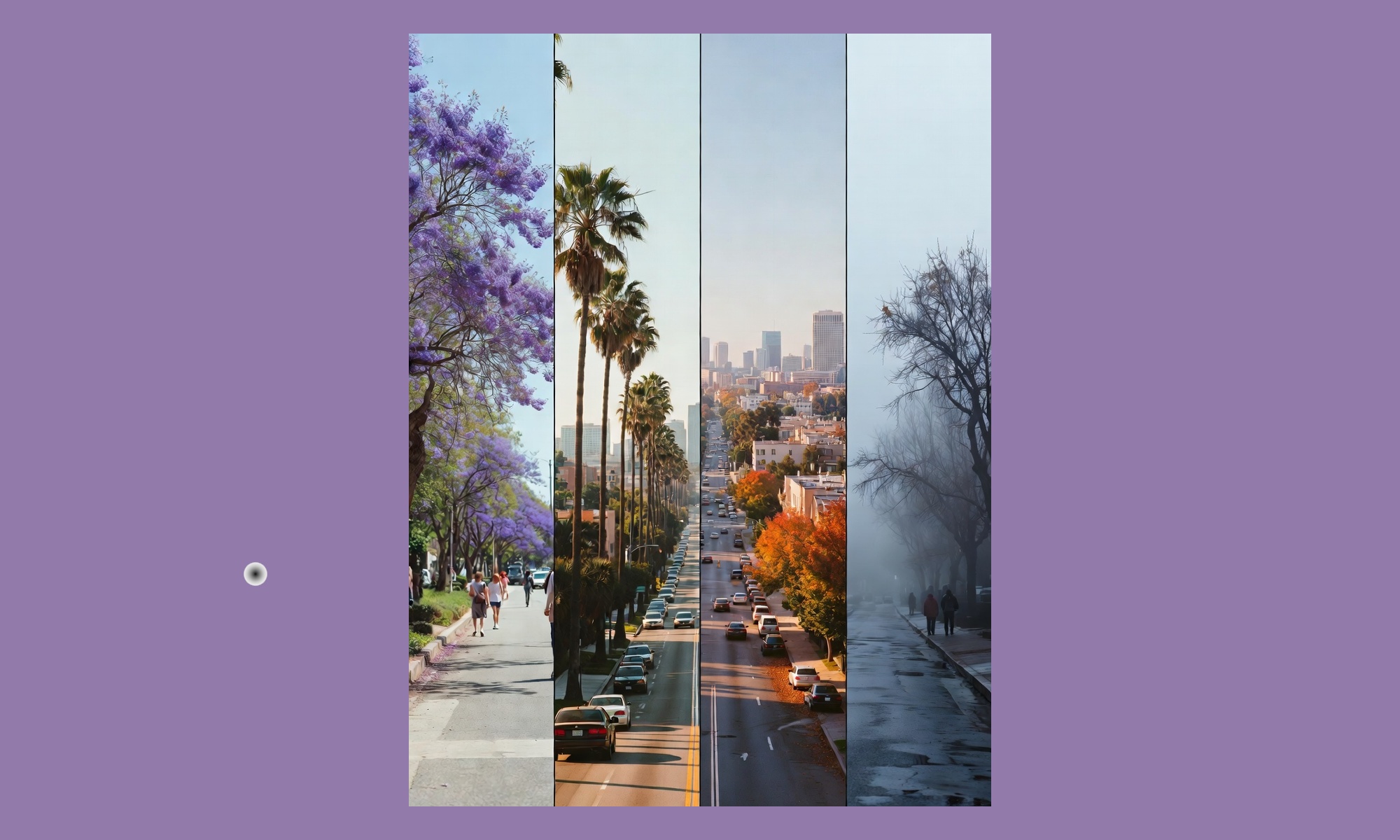 Header image of Los Angeles through the seasons